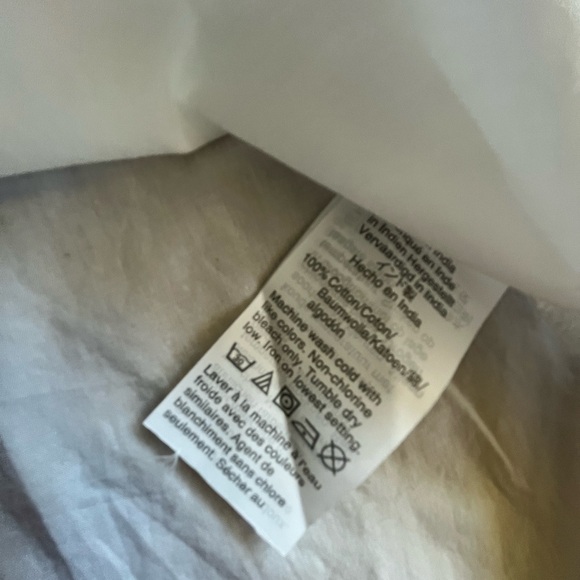 NWT J. Crew Poplin Cotton Funnelneck White Blouse Women’s Sz 4 Fishercore Boho - Picture 7 of 10